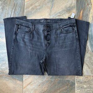 OLD NAVY Relaxed Slim Taper Built-In Flex Dark Gray Jeans NWT Men's Size 46x32